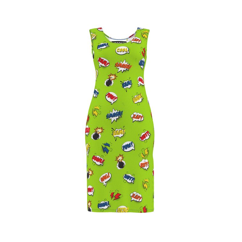 Superhero Bodycon Dress