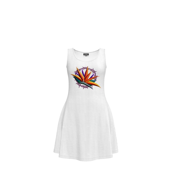 Bird Of Paradise Freedom Skater Dress