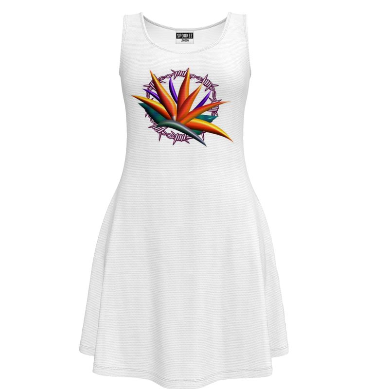 Bird Of Paradise Freedom Skater Dress