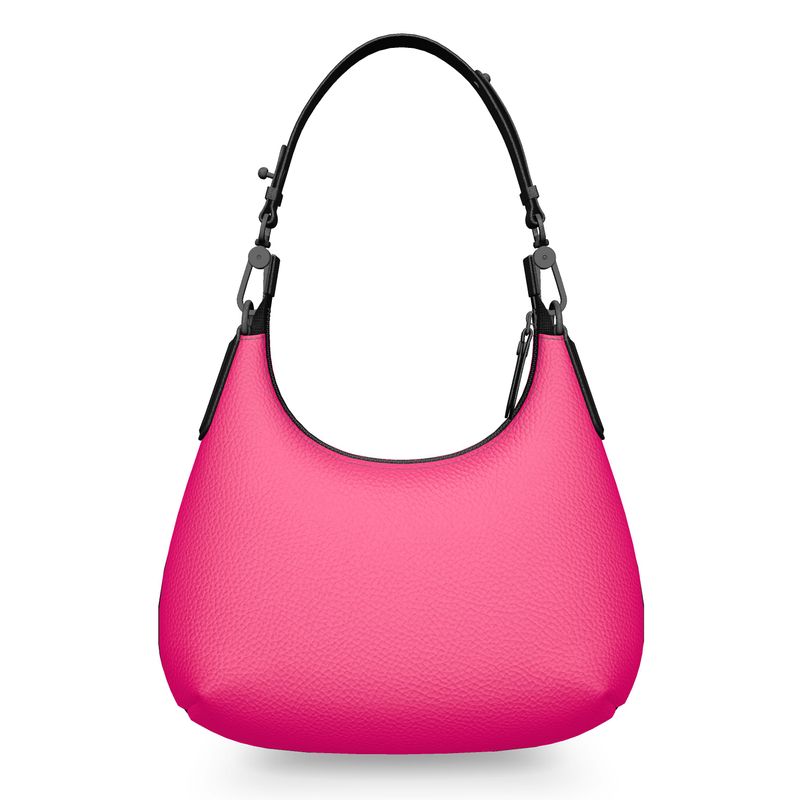 Lights, Camera, Action! Mini Curve Bag. Fabulous Fuchsia.