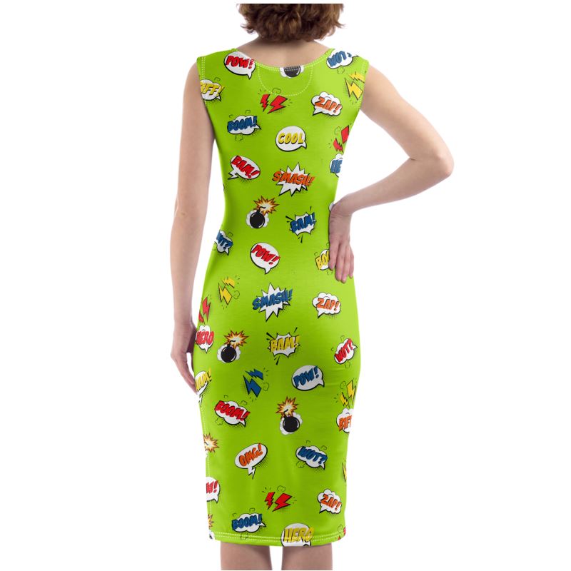 Superhero Bodycon Dress