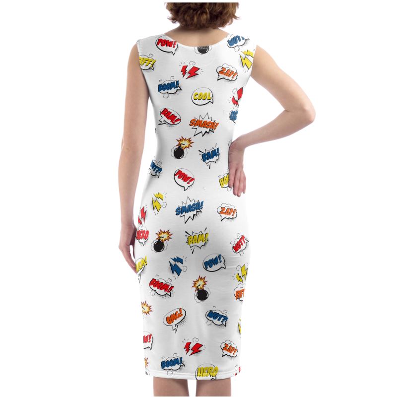 Superhero Bodycon Dress